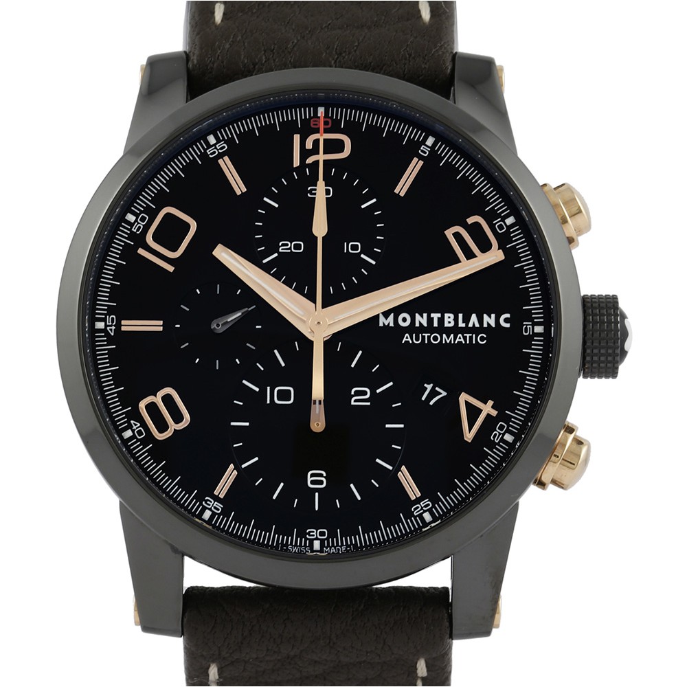 Montblanc Timewalker Dual Carbon Chronograph Ref. 7187