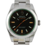  Rolex Milgauss Vetro verde Ref. 116400GV