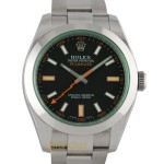  Rolex Milgauss Vetro verde Ref. 116400GV