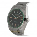  Rolex Milgauss Vetro verde Ref. 116400GV