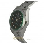  Rolex Milgauss Vetro verde Ref. 116400GV