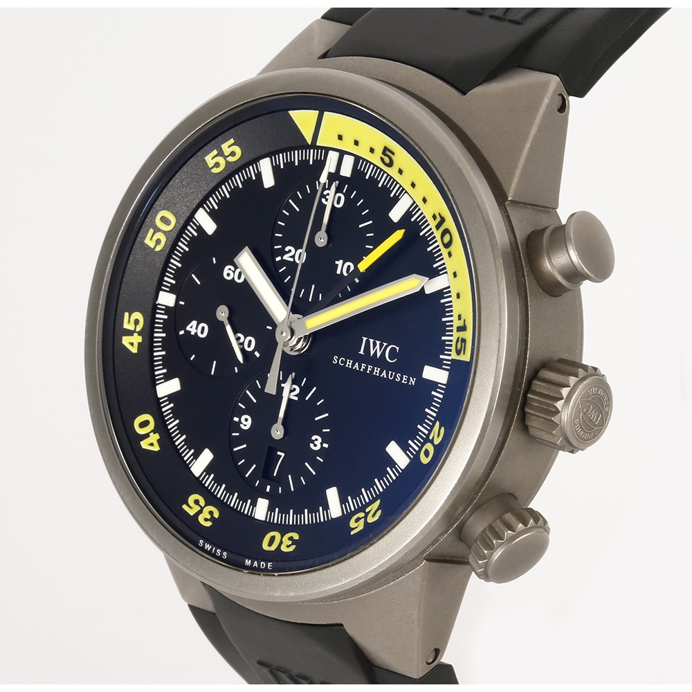 Iwc aquatimer split minute clearance