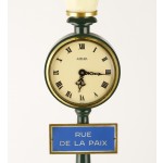 Jaeger Le Coultre Rue de la Paix Table Clock