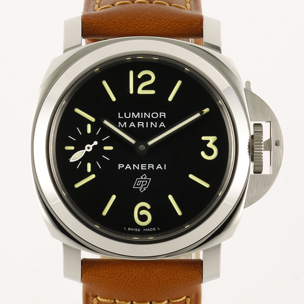 Panerai luminor top marina logo