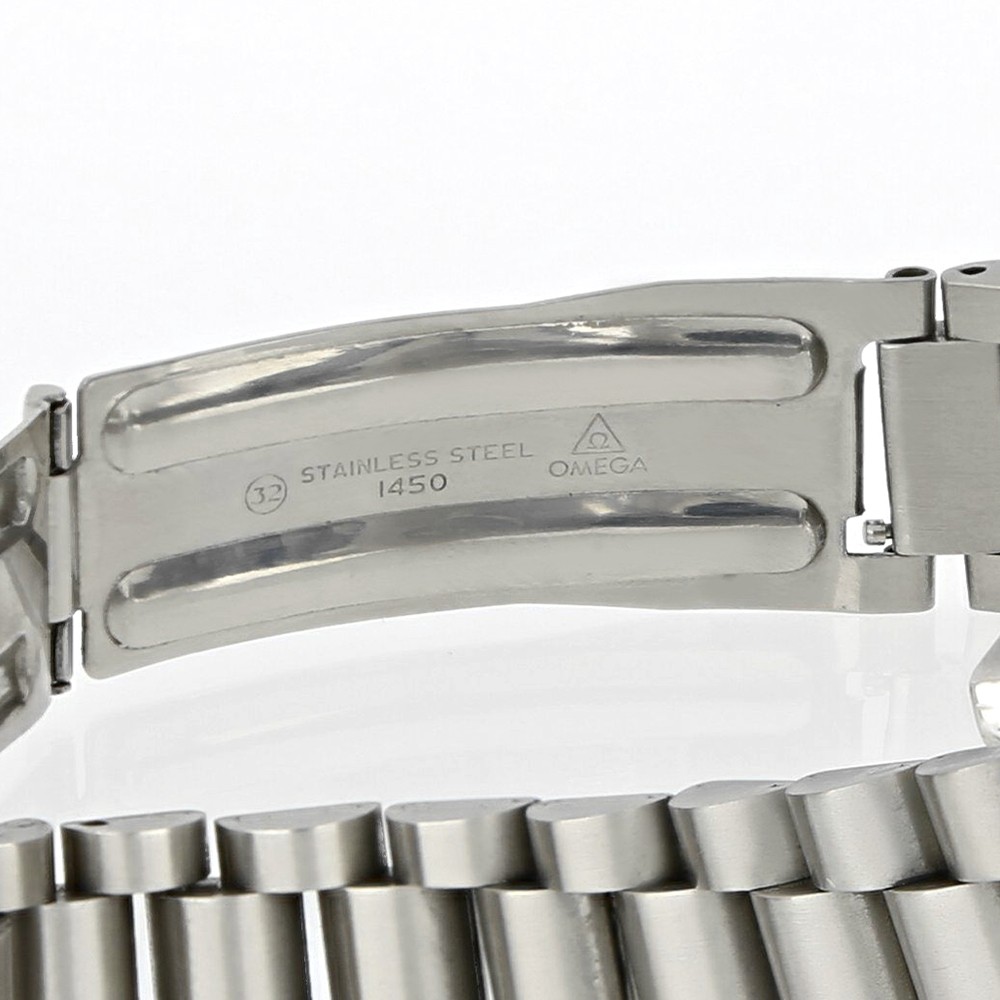 Forstner President 1450 Stainless Steel Watch Bracelet Omega Speedmaster |  Holben's
