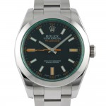  Rolex Milgauss Vetro verde Ref. 116400GV