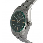  Rolex Milgauss Vetro verde Ref. 116400GV