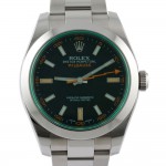  Rolex Milgauss Vetro verde Ref. 116400GV