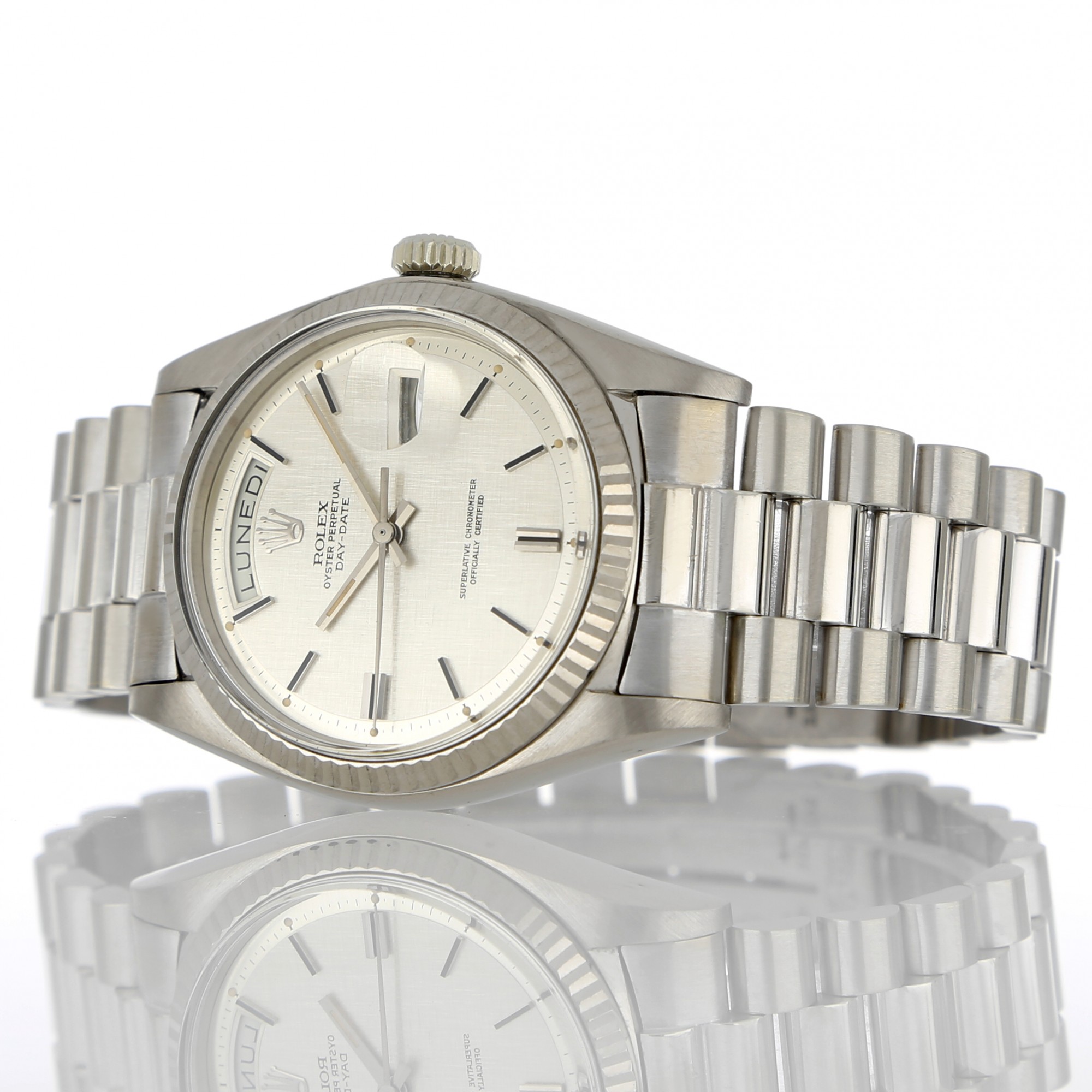 Rolex president deals oro bianco