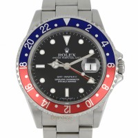 Rolex GMT II Ref. 16710BLRO Cal 3186 Stick Dial