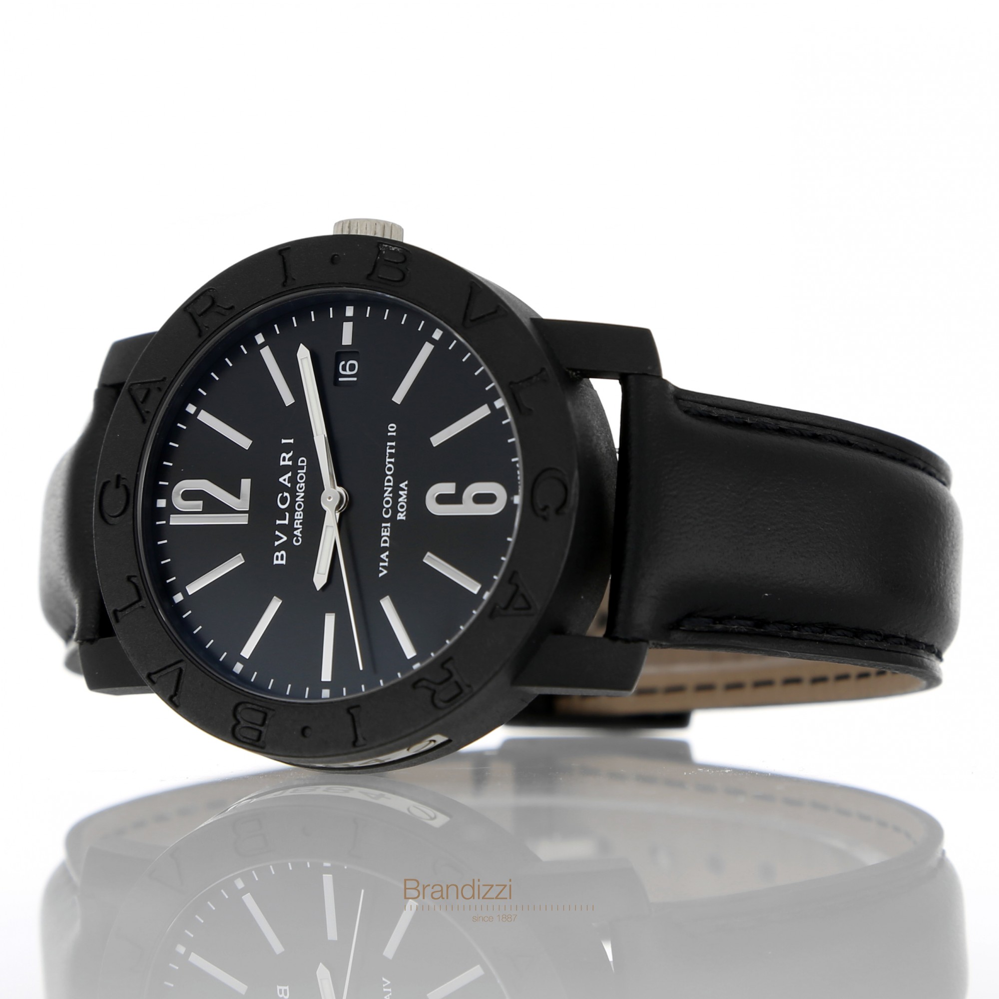 Bulgari Carbongold Via Dei Condotti Ref. BB 40 CL