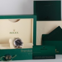 Rolex Date Just "Purple Aubergine Dial" Ref. 126234