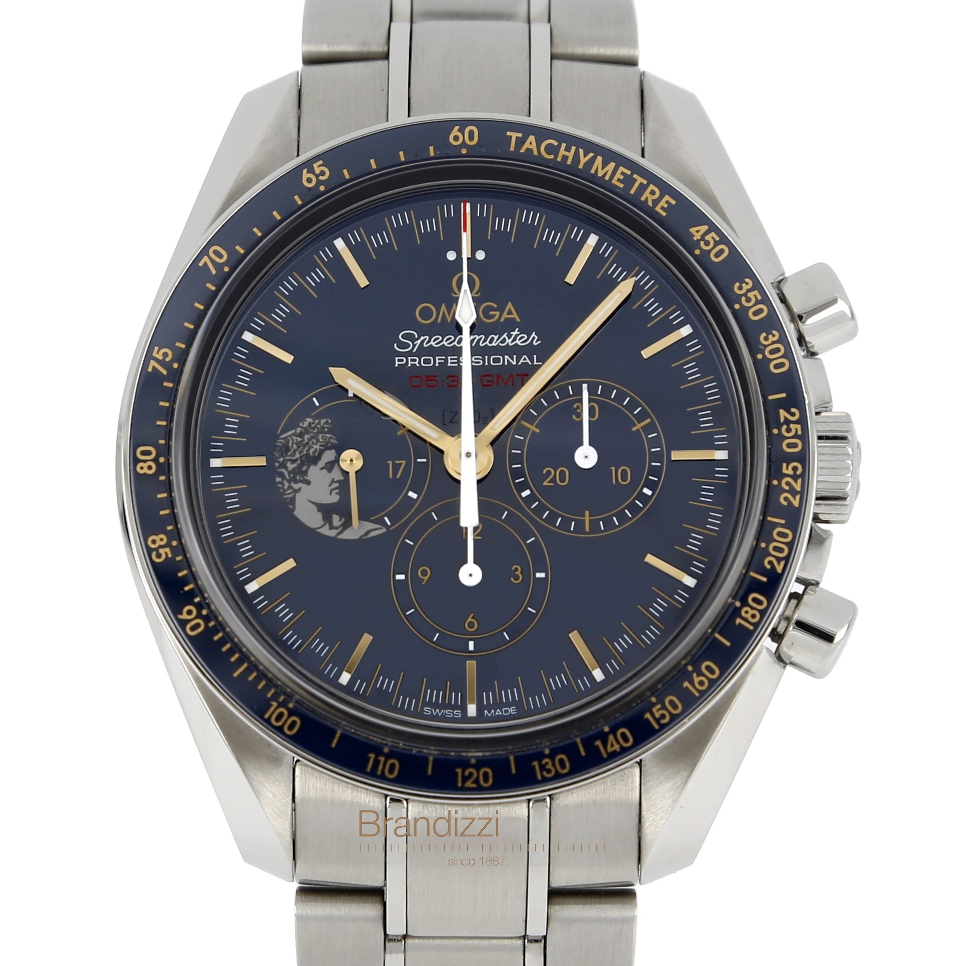 Brandizzi Omega Speedmaster Apollo XVII 45th Anniversary Ref. 31130423003001