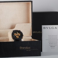 Bulgari Carbongold "St Moritz" Ref. BB 38 CL CH