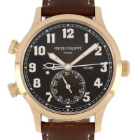 Patek Philippe Calatrava Pilot Travel Time Ref. 5524R-001 - Like New