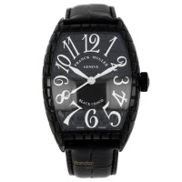 Franck Muller Curvex Black Croco Ref. 8880 SC BLK CRO