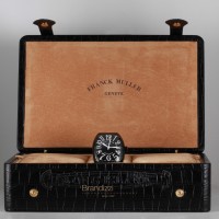 Franck Muller Curvex Black Croco Ref. 8880 SC BLK CRO