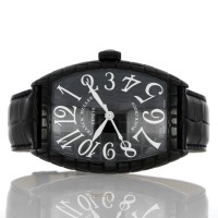 Franck Muller Curvex Black Croco Ref. 8880 SC BLK CRO