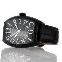 Franck Muller Curvex Black Croco Ref. 8880 SC BLK CRO