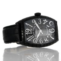 Franck Muller Curvex Black Croco Ref. 8880 SC BLK CRO