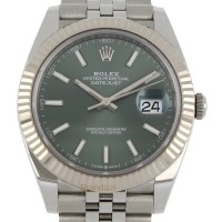 Rolex Date Just Ref. 126334 - Green Mint - Like New