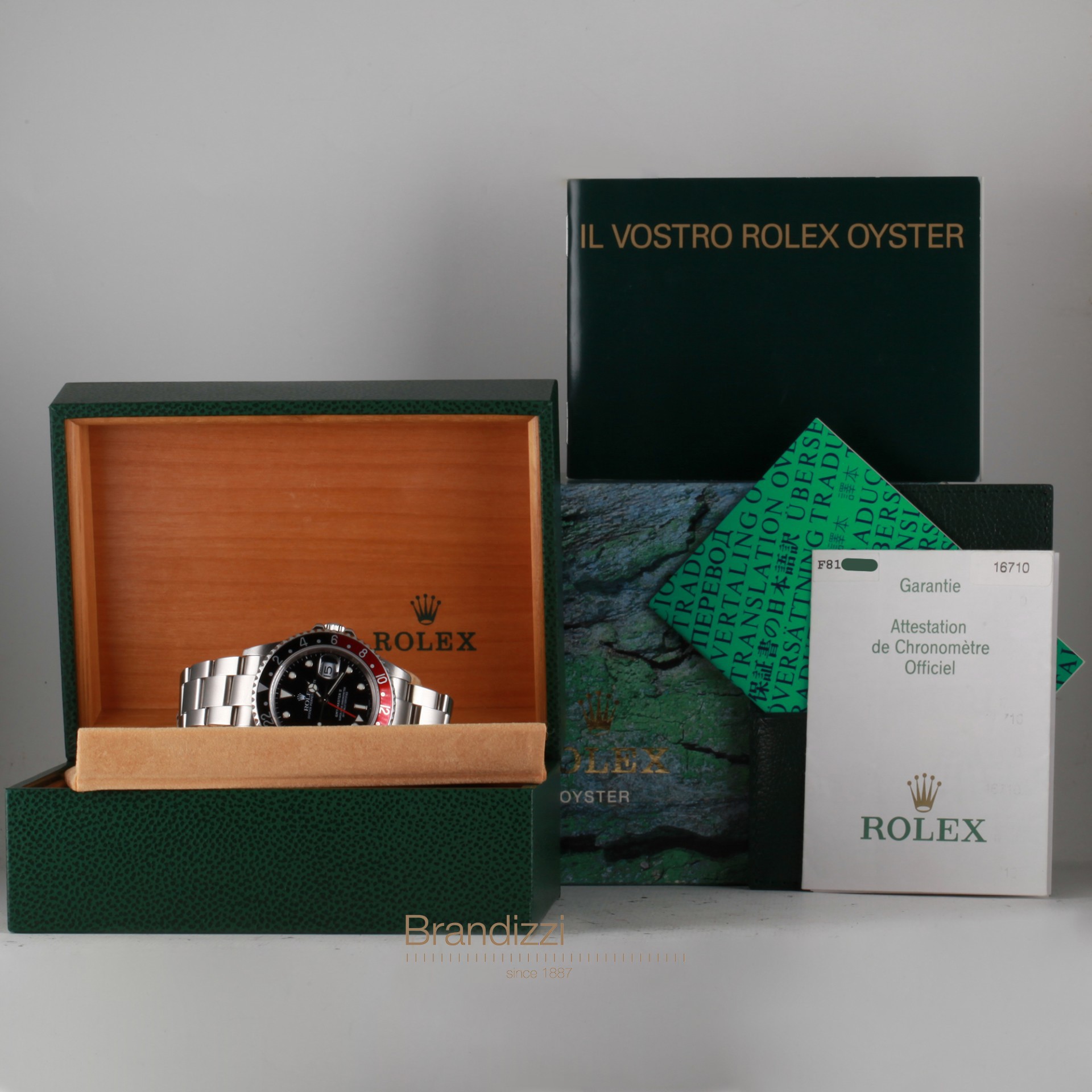 Scatola rolex gmt master 2 sale