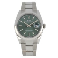 Rolex Date Just Ref. 126200 - Green Mint