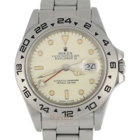 Rolex Explorer II Ref. 16550 - Panna/Cream - Rail Dial