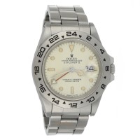 Rolex Explorer II Ref. 16550 - Panna/Cream - Rail Dial