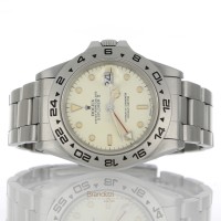 Rolex Explorer II Ref. 16550 - Panna/Cream - Rail Dial