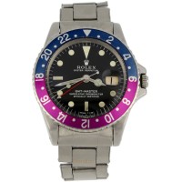 Rolex GMT Master Ref. 1675 Long E - Fucsia Bezel