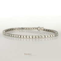 Bracciale in oro bianco con brillanti