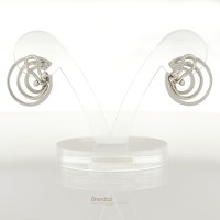 Orecchini in oro bianco con brillanti
