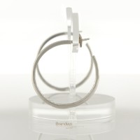 Orecchini in oro bianco con brillanti