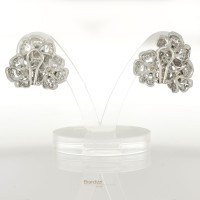 Orecchini in oro bianco con brillanti