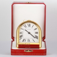 Cartier Tortue Ref. 6602 Sveglia da tavolo