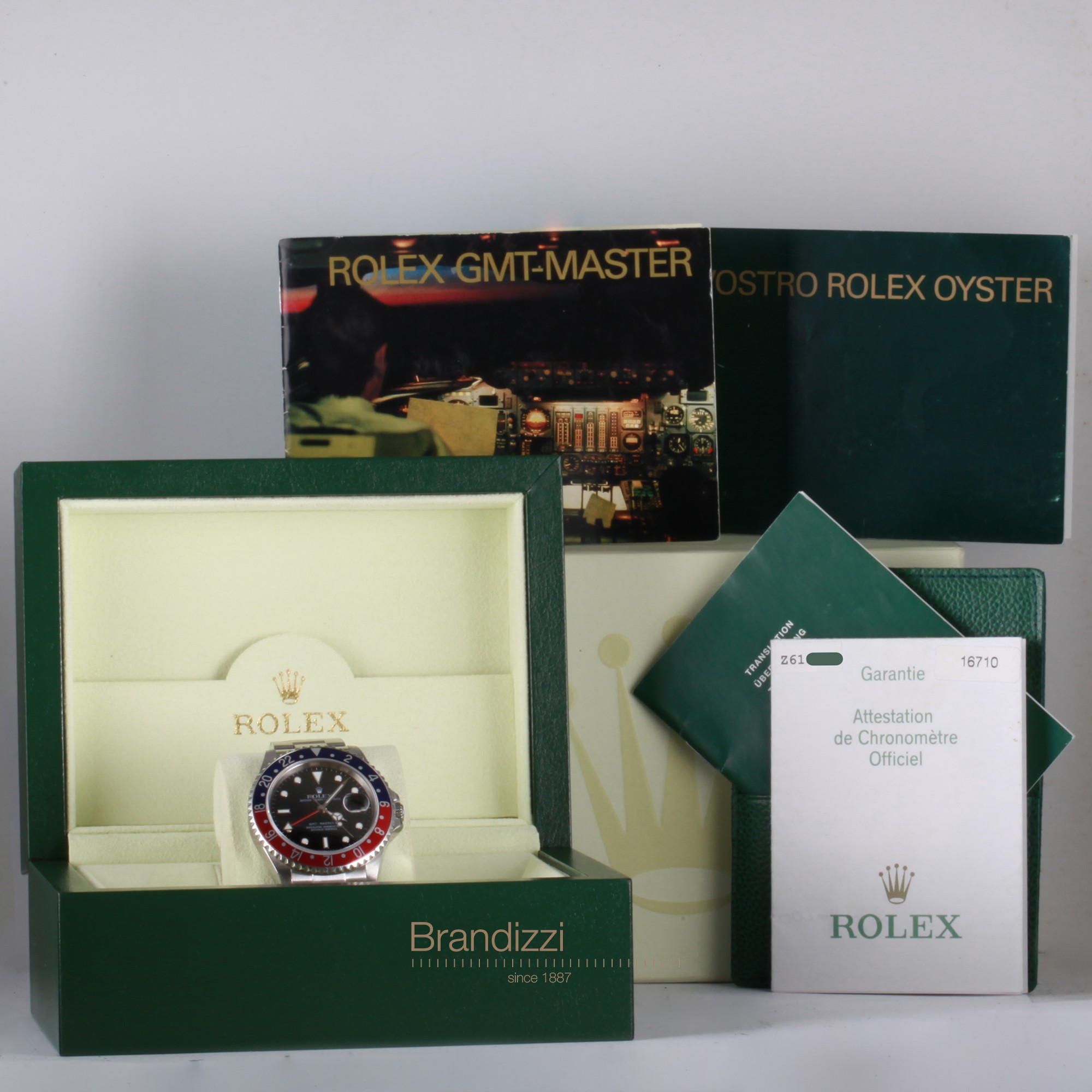 Rolex GMT Master II Ref. 16710 Rectangular Dial