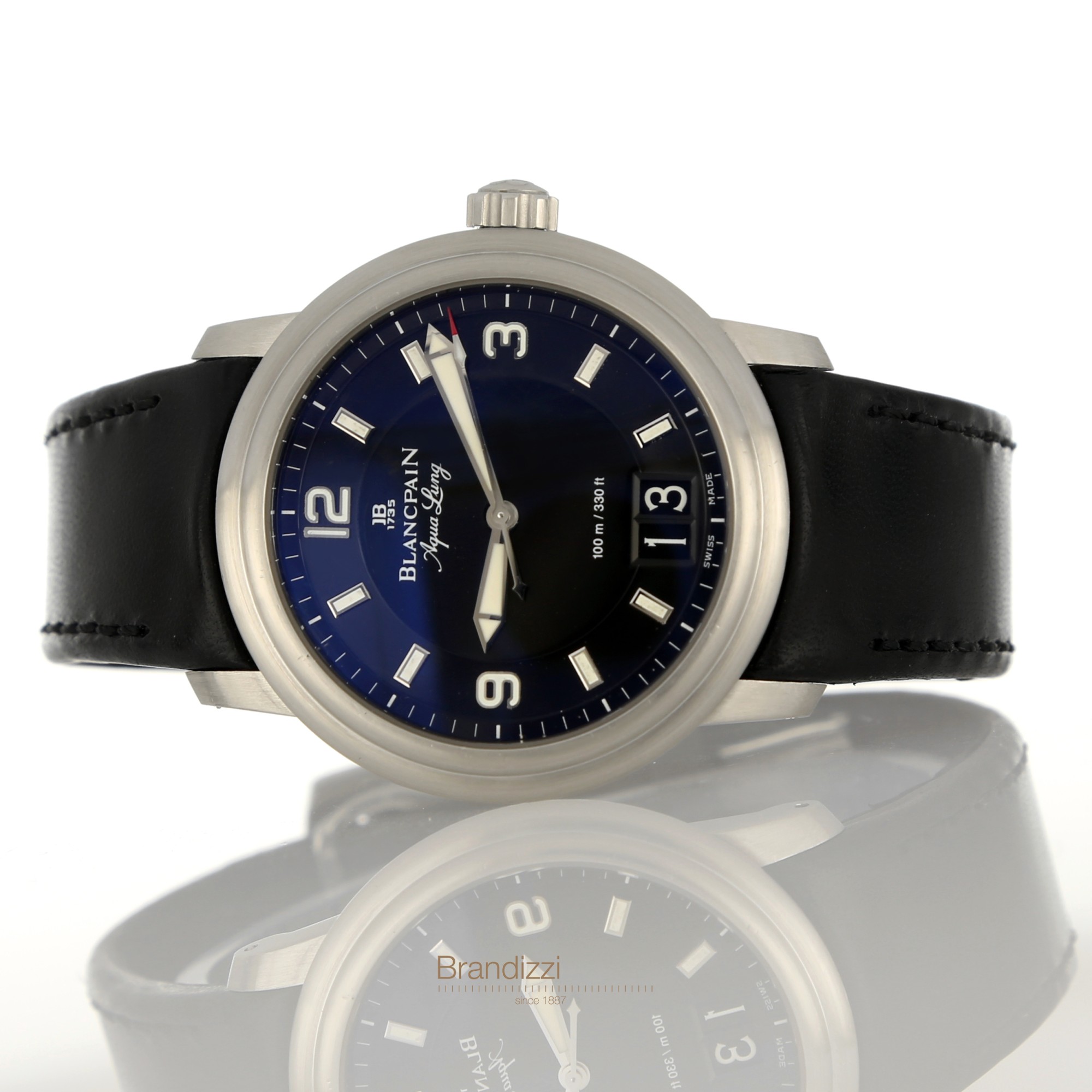 Blancpain Leman Aqua Lung Grand Data Ref. 2850B-1130A-64B