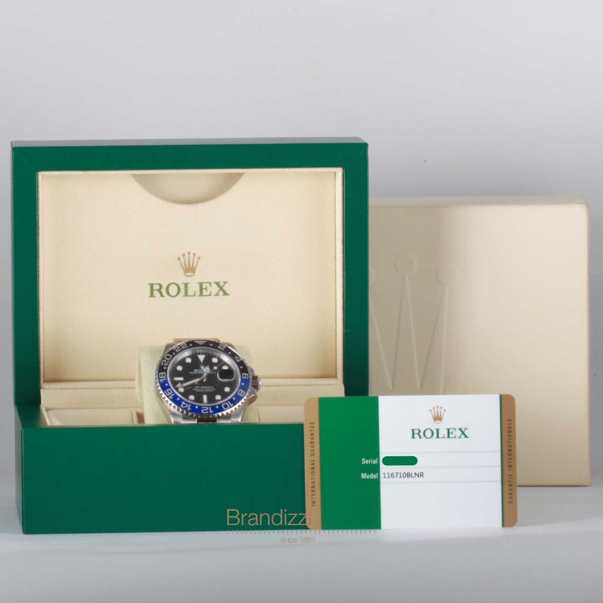 Rolex GMT Master II Ref. 116710BLNR Like New