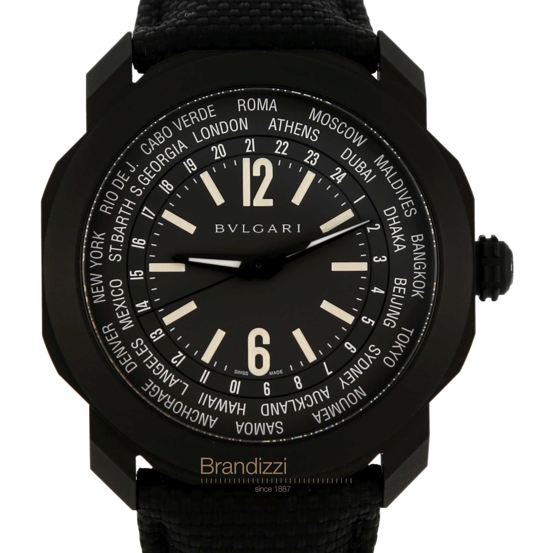 Bulgari Octo Roma Worldtimer Ref. 103486