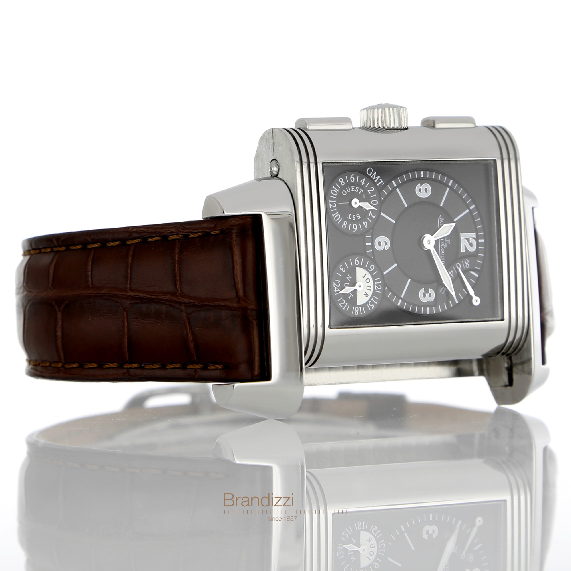 Jaeger Le Coultre Reverso Grande Date GMT 8 Day Ref. 240.8.18 - Q3028420