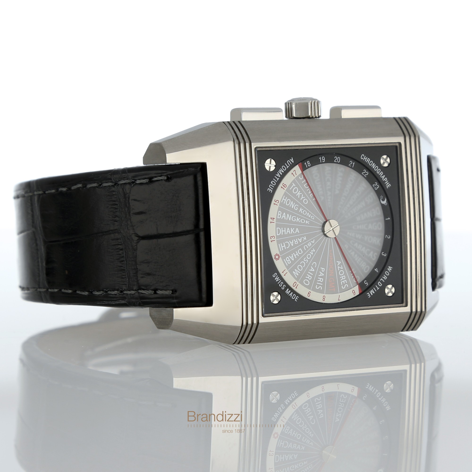 Jaeger Le Coultre Reverso Squadra World Chronograph Ref. 231.T.50
