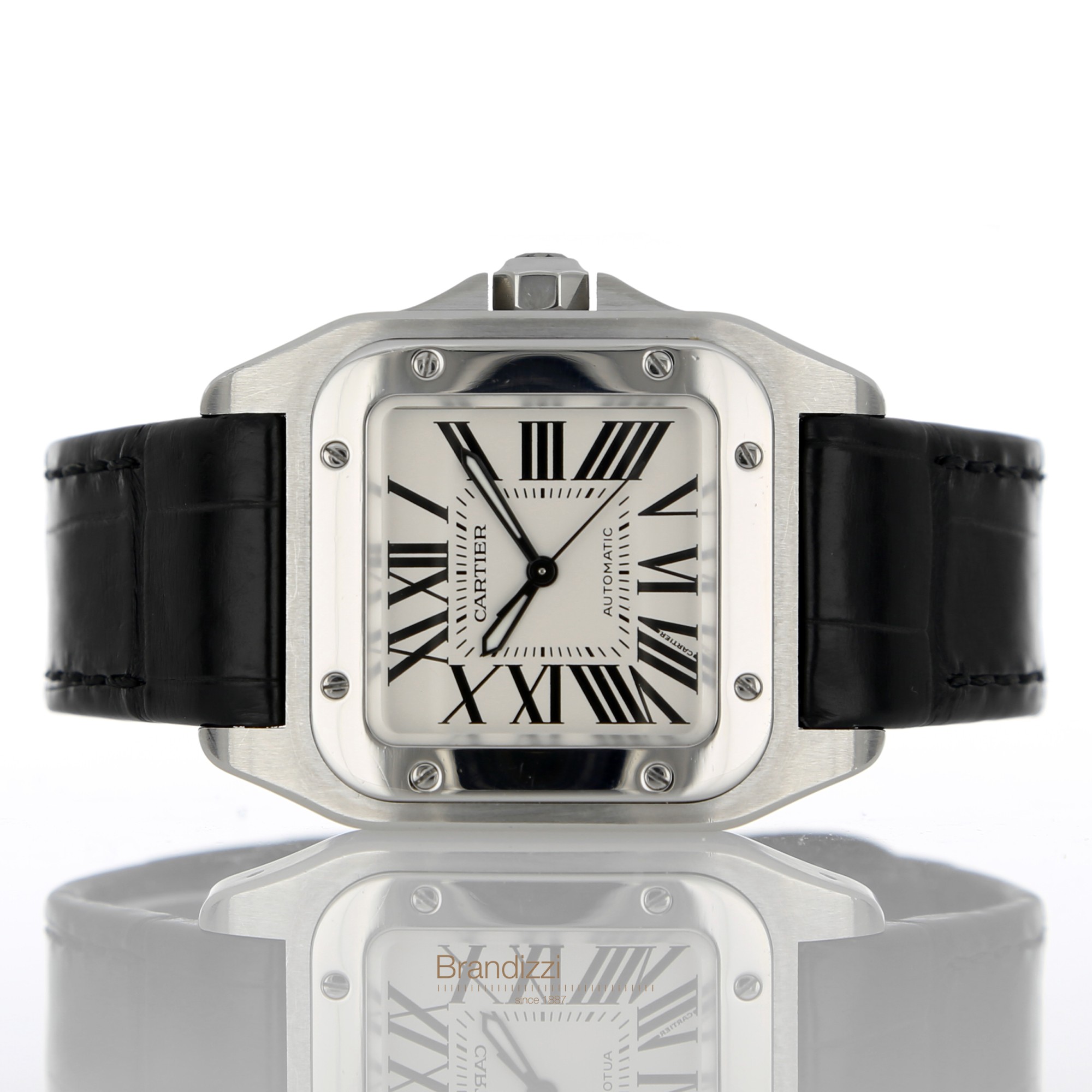Cartier Santos 100 Ref. W20126X8 - 2878 Medium Size