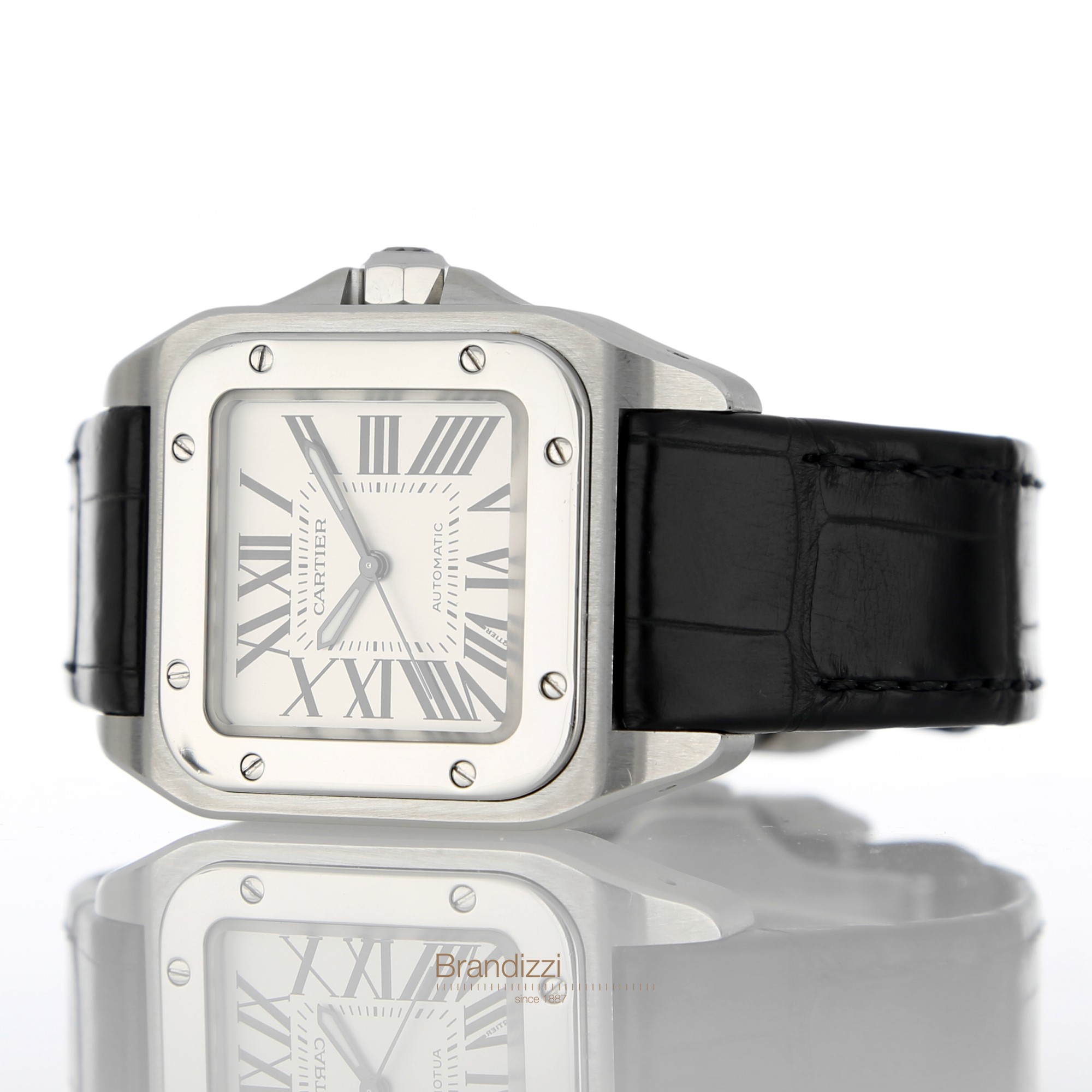 Cartier Santos 100 Ref. W20126X8 - 2878 Medium Size