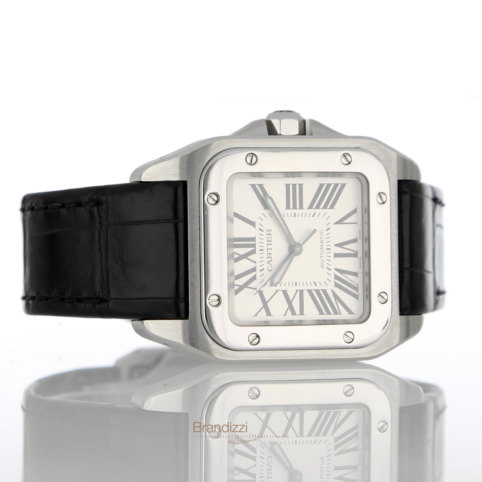 Cartier Santos 100 Ref. W20126X8 - 2878 Medium Size