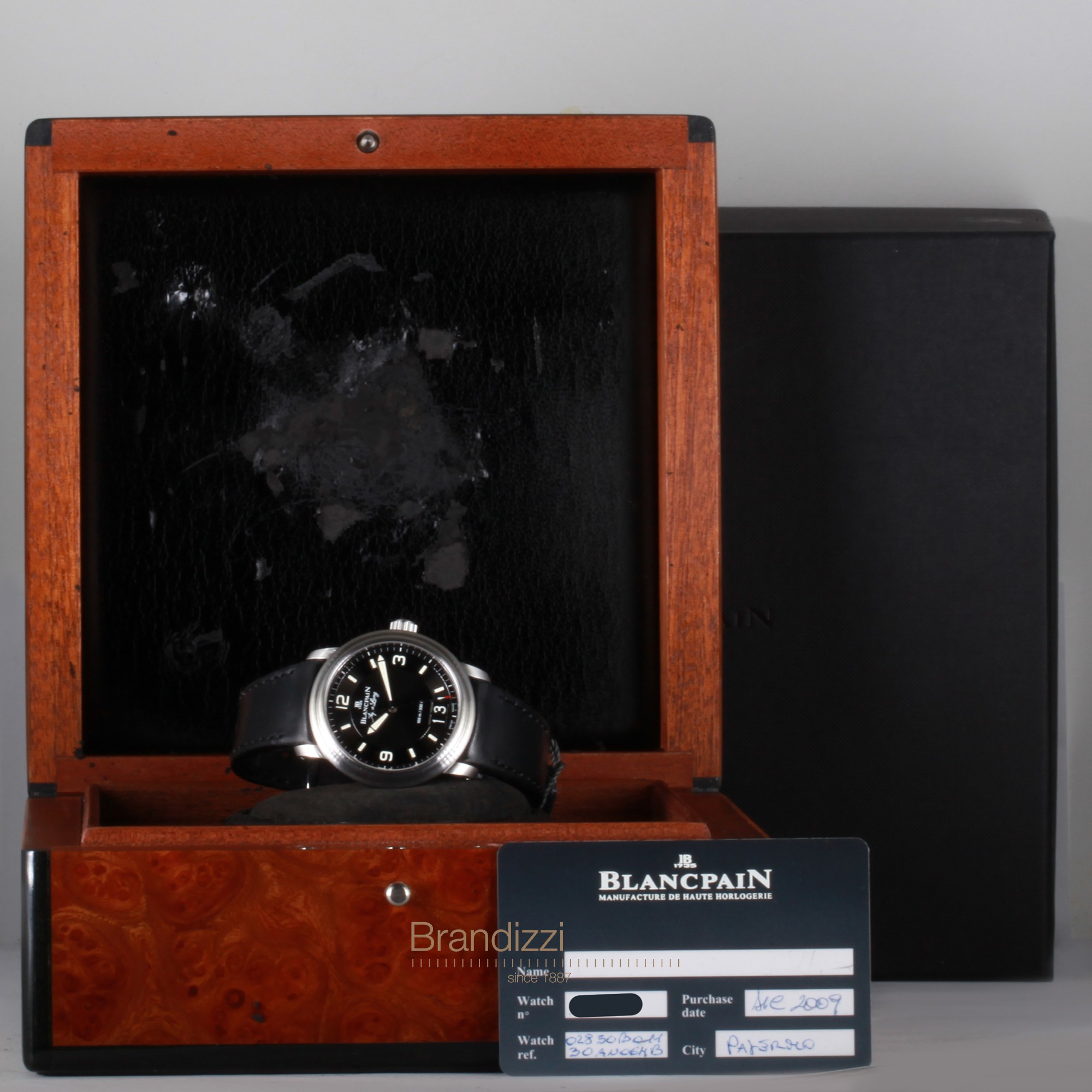 Blancpain Leman Aqua Lung Ref. 2850B-1130A-64B