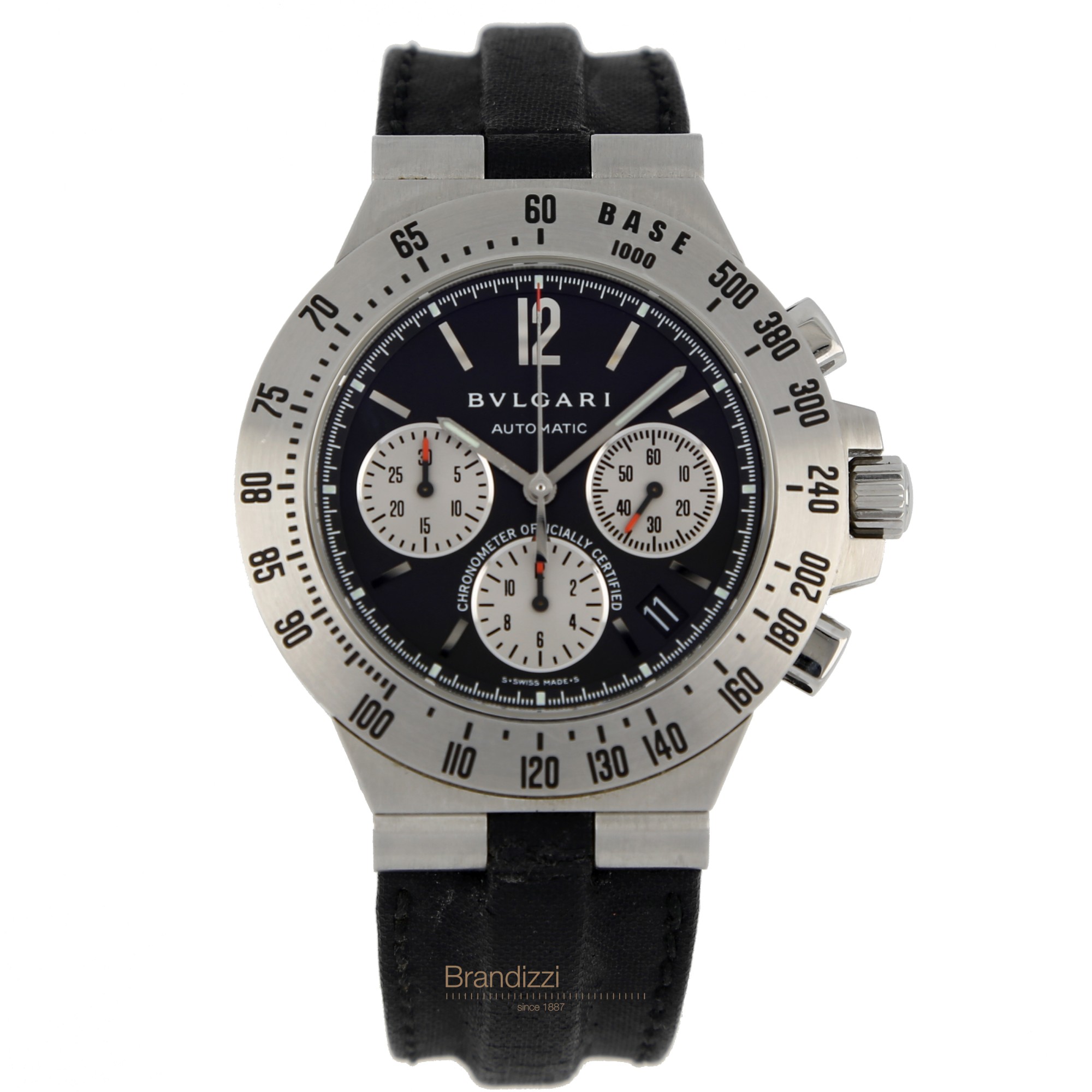 Bulgari Diagono Ref. CH 40 S TA Like New