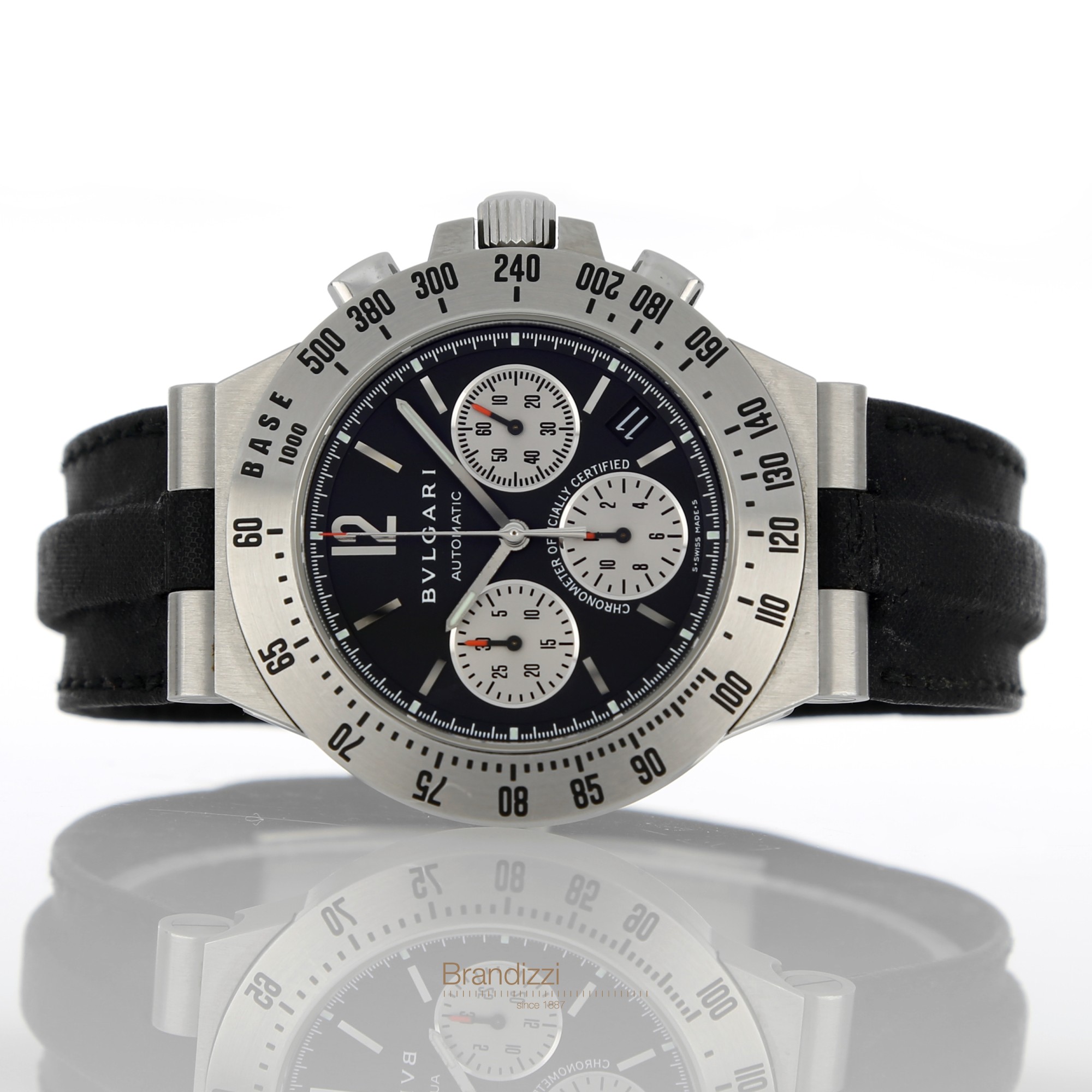 Bulgari Diagono Ref. CH 40 S TA Like New