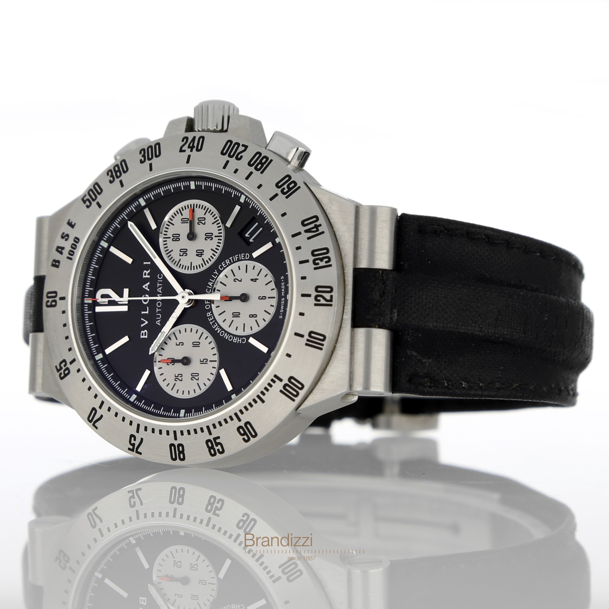 Bulgari Diagono Ref. CH 40 S TA Like New