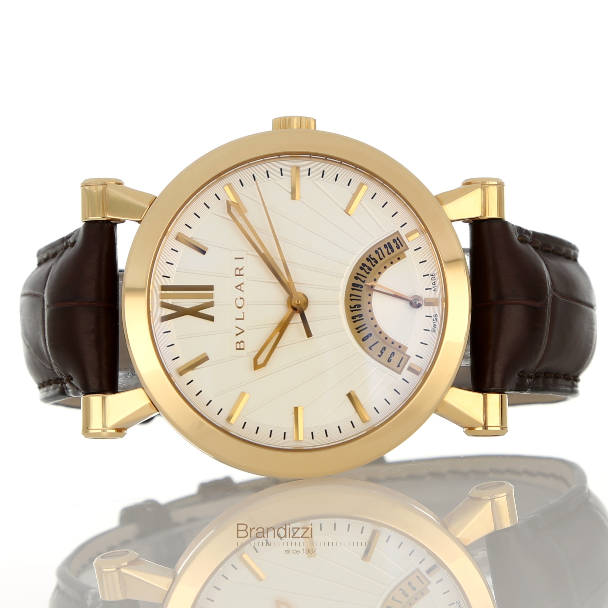 Bulgari Sotirio Ref. SBP42WGLDR - SB P 42 G DR Like New